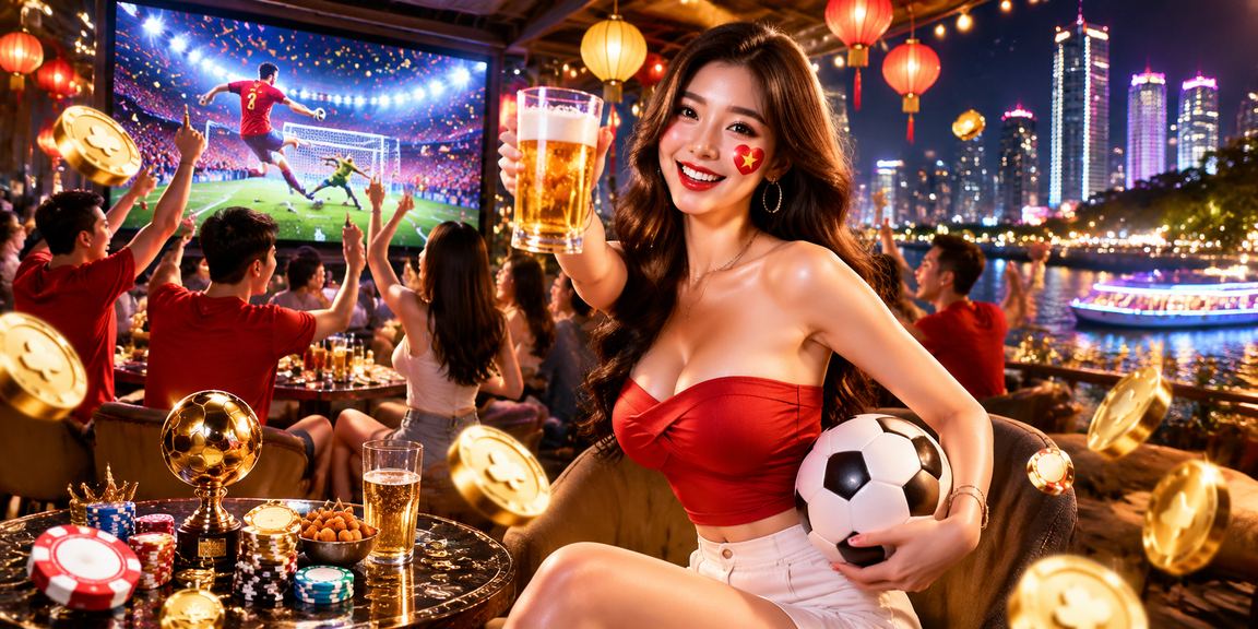 Giao diện trò chơi bài tại chợ đêm TP. Hồ Chí Minh – minh họa lk99