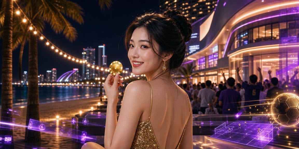 Không khí cá cược casino và đặt kèo về đêm tại Nha Trang với đèn neon