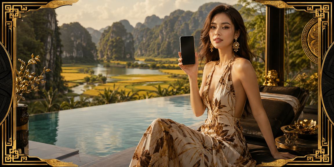 Người dùng Ninh Bình truy cập ứng dụng casino và nhận thưởng trên điện thoại