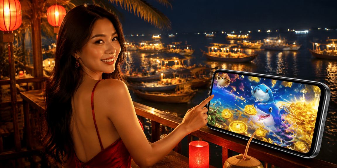 Người dùng Phan Thiết truy cập casino di động trên bãi biển – trải nghiệm lk99 ngoài trời